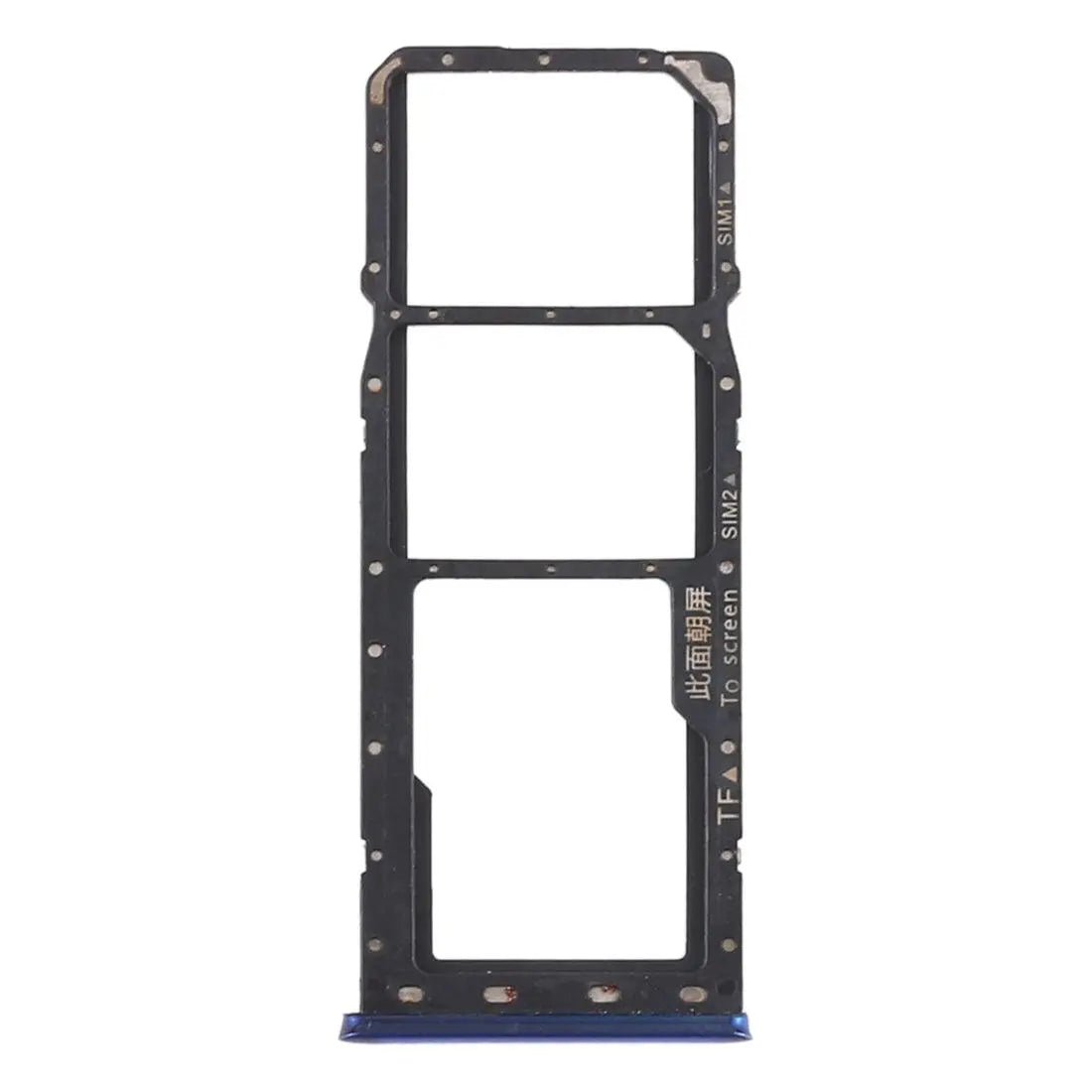 Mozomart Sim Tray Slot Holder for Realme Narzo 10 : Blue - Zeespares.in