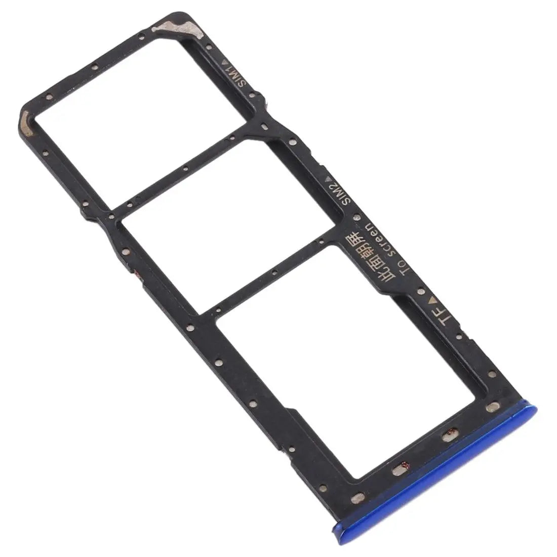 Mozomart Sim Tray Slot Holder for Realme Narzo 10 : Blue - Zeespares.in