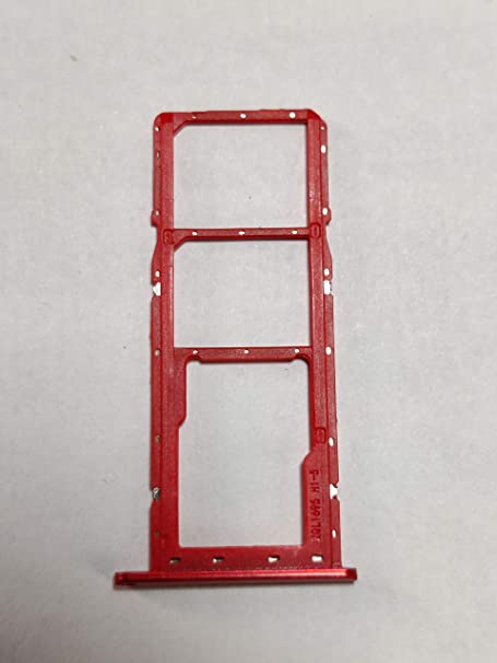 Mozomart Sim Tray Slot Holder for Samsung Galaxy M01 Red - Zeespares.in