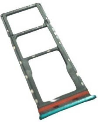 Mozomart Sim Tray Slot Holder for Tecno Camon 17 : Green - Zeespares.in