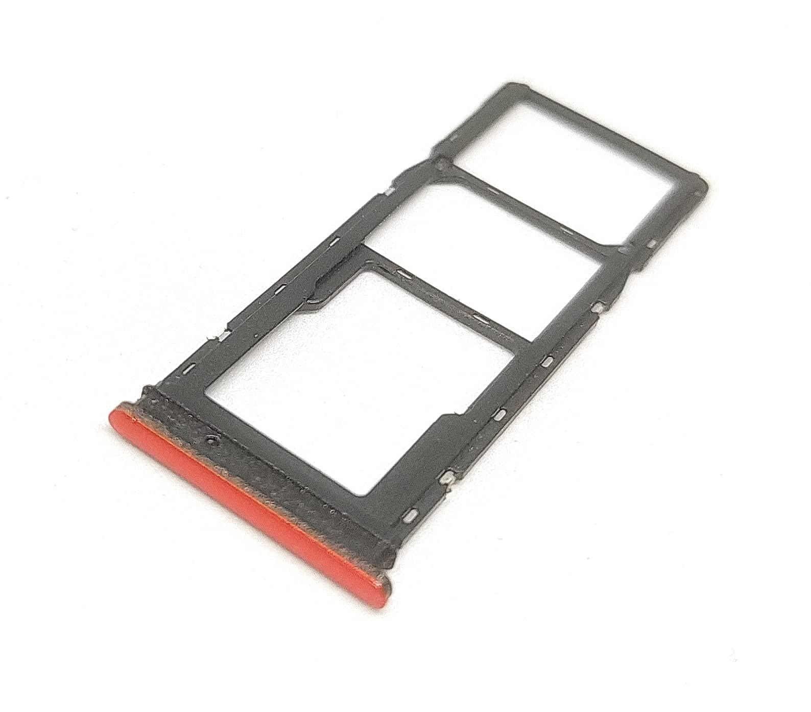 Mozomart Sim Tray Slot Holder for Tecno Camon 17 Pro : Red - Zeespares.in