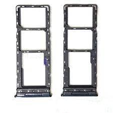 Mozomart Sim Tray Slot Holder for Tecno Camon 18 CH6 : Black - Zeespares.in