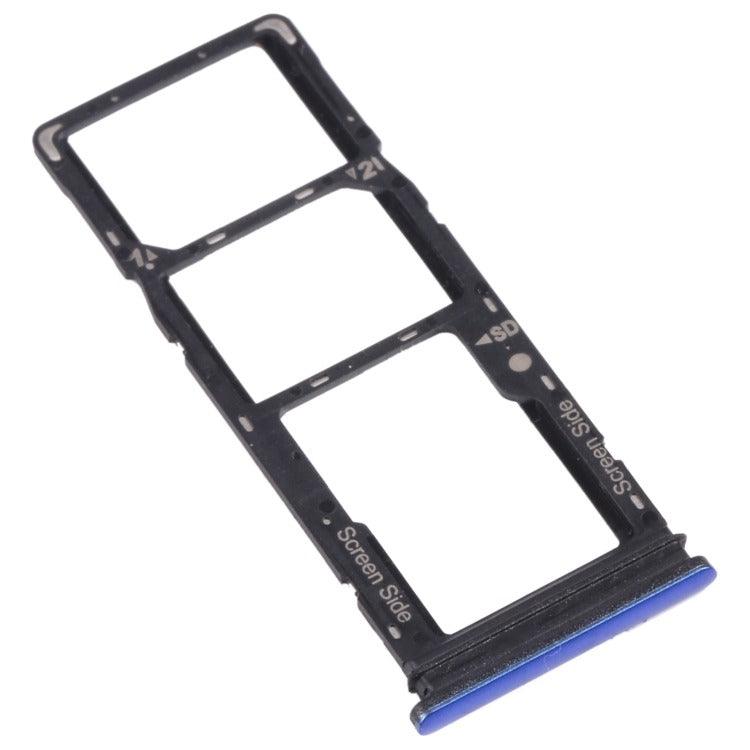 Mozomart Sim Tray Slot Holder for Tecno Spark 5 Pro : Blue - Zeespares.in