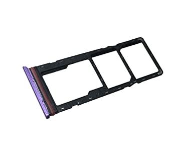 Mozomart Sim Tray Slot Holder for Tecno Spark 6 : Purple - Zeespares.in