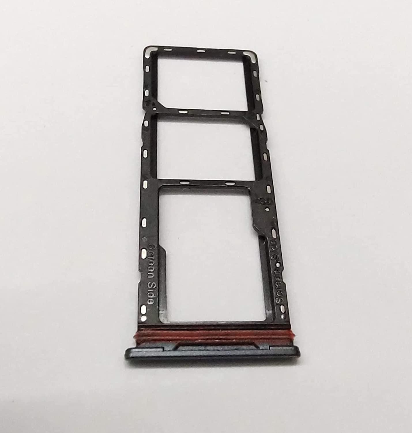 Mozomart Sim Tray Slot Holder for Tecno Spark 7 Pro : Black - Zeespares.in