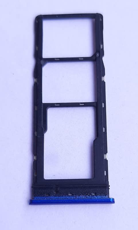 Mozomart Sim Tray Slot Holder for Tecno Spark Go 2020 : Blue - Zeespares.in