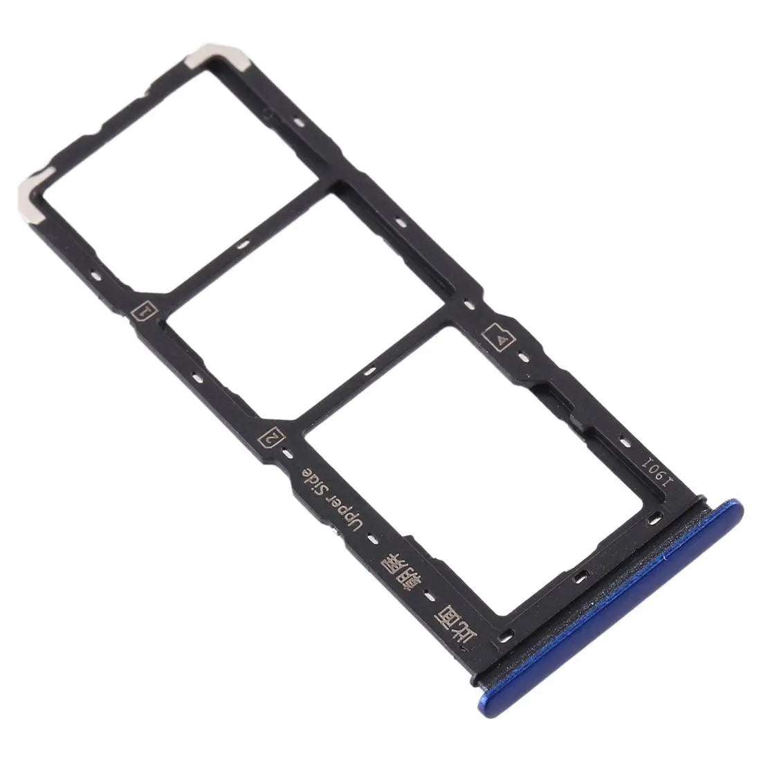 Mozomart Sim Tray Slot Holder for Vivo U20 : Blaze Blue - Zeespares.in