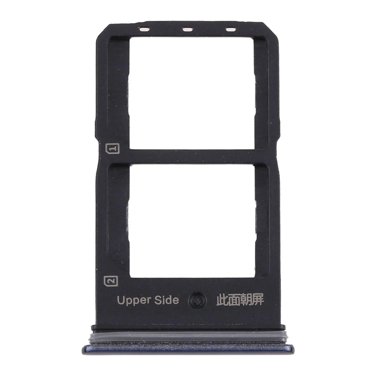 Mozomart Sim Tray Slot Holder for Vivo X50 : Black - Zeespares.in