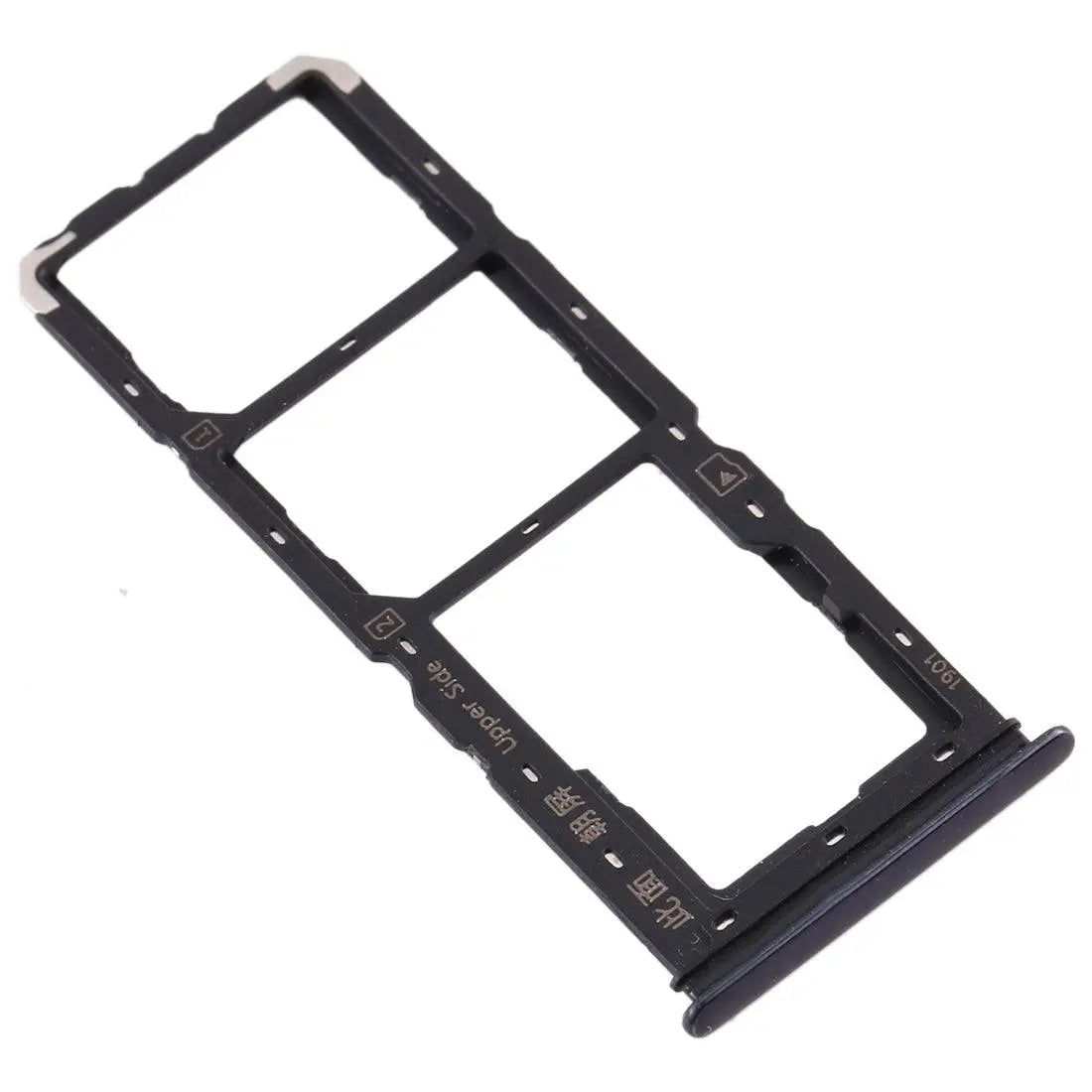 Mozomart Sim Tray Slot Holder for Vivo Y17 : Black - Zeespares.in