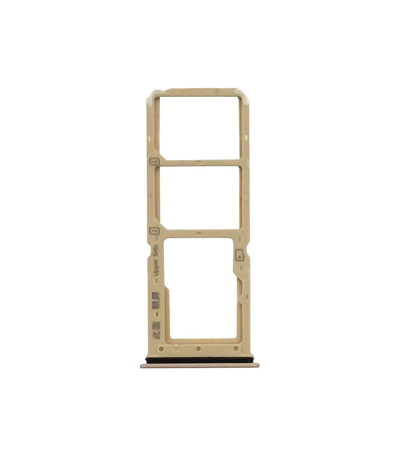 Mozomart Sim Tray Slot Holder for Vivo Y71 : Gold - Zeespares.in
