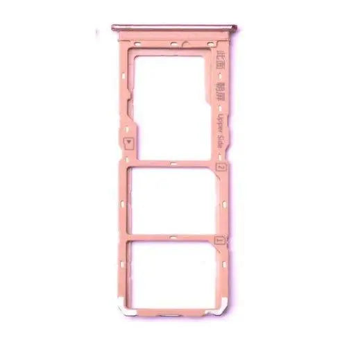 Mozomart Sim Tray Slot Holder for Vivo Z5X : Pink ( Gold ) - Zeespares.in