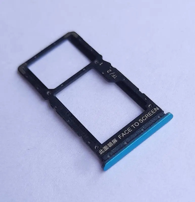 Mozomart Sim Tray Slot Holder for Xiaomi Mi Note 11T : Blue - Zeespares.in
