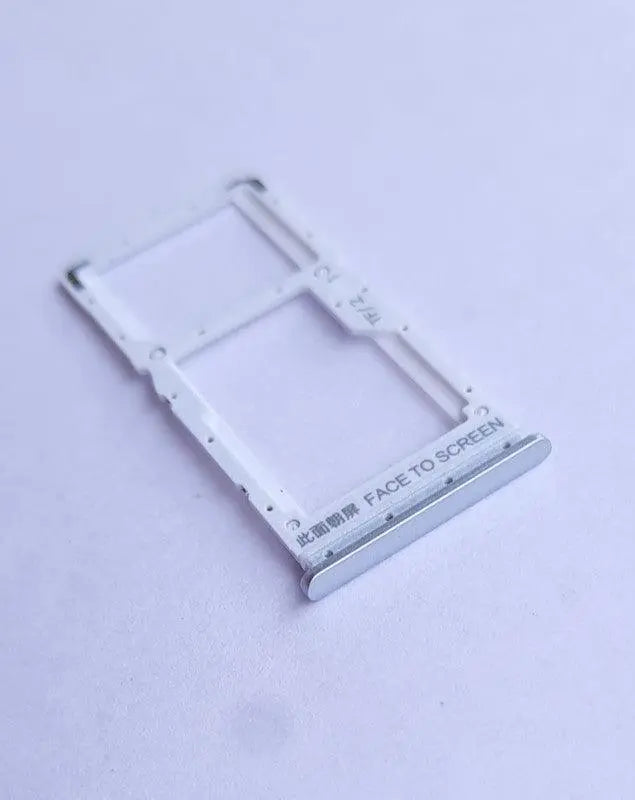 Mozomart Sim Tray Slot Holder for Xiaomi Mi Note 11T : White - Zeespares.in
