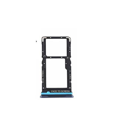 Mozomart Sim Tray Slot Holder for Xiaomi Mi Redmi 10i Blue - Zeespares.in