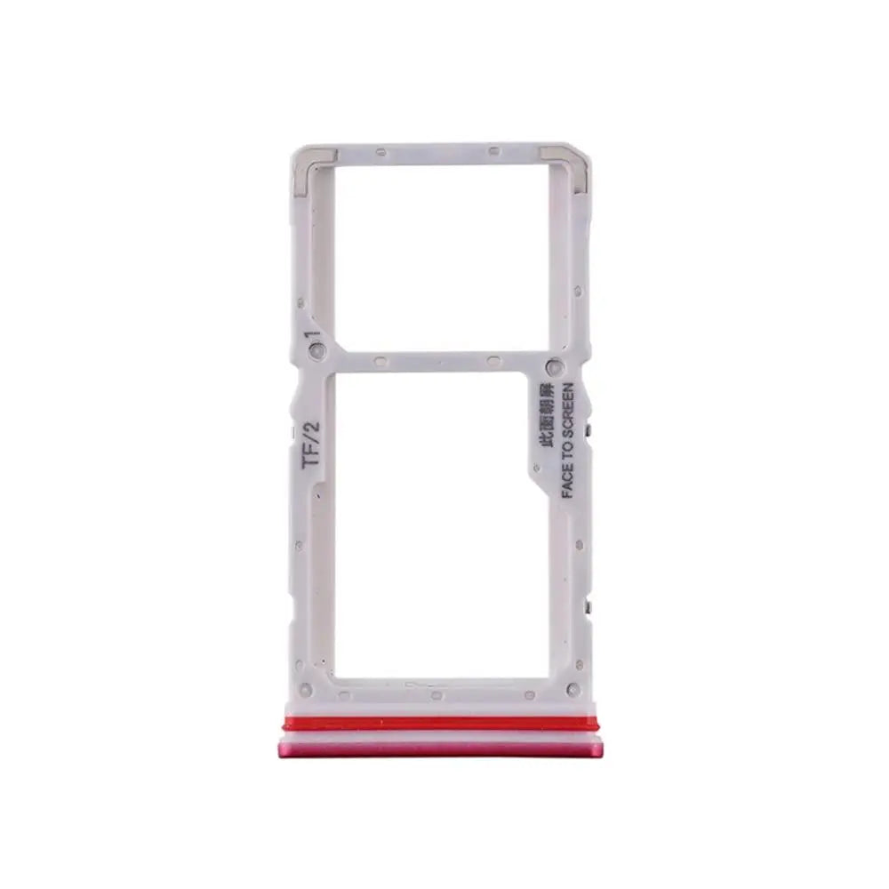 Mozomart Sim Tray Slot Holder for Xiaomi Poco X2 : Red - Zeespares.in