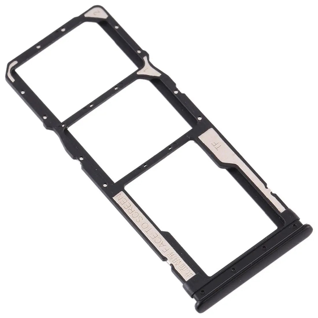 Mozomart Sim Tray Slot Holder for Xiaomi Redmi 8A : Black - Zeespares.in
