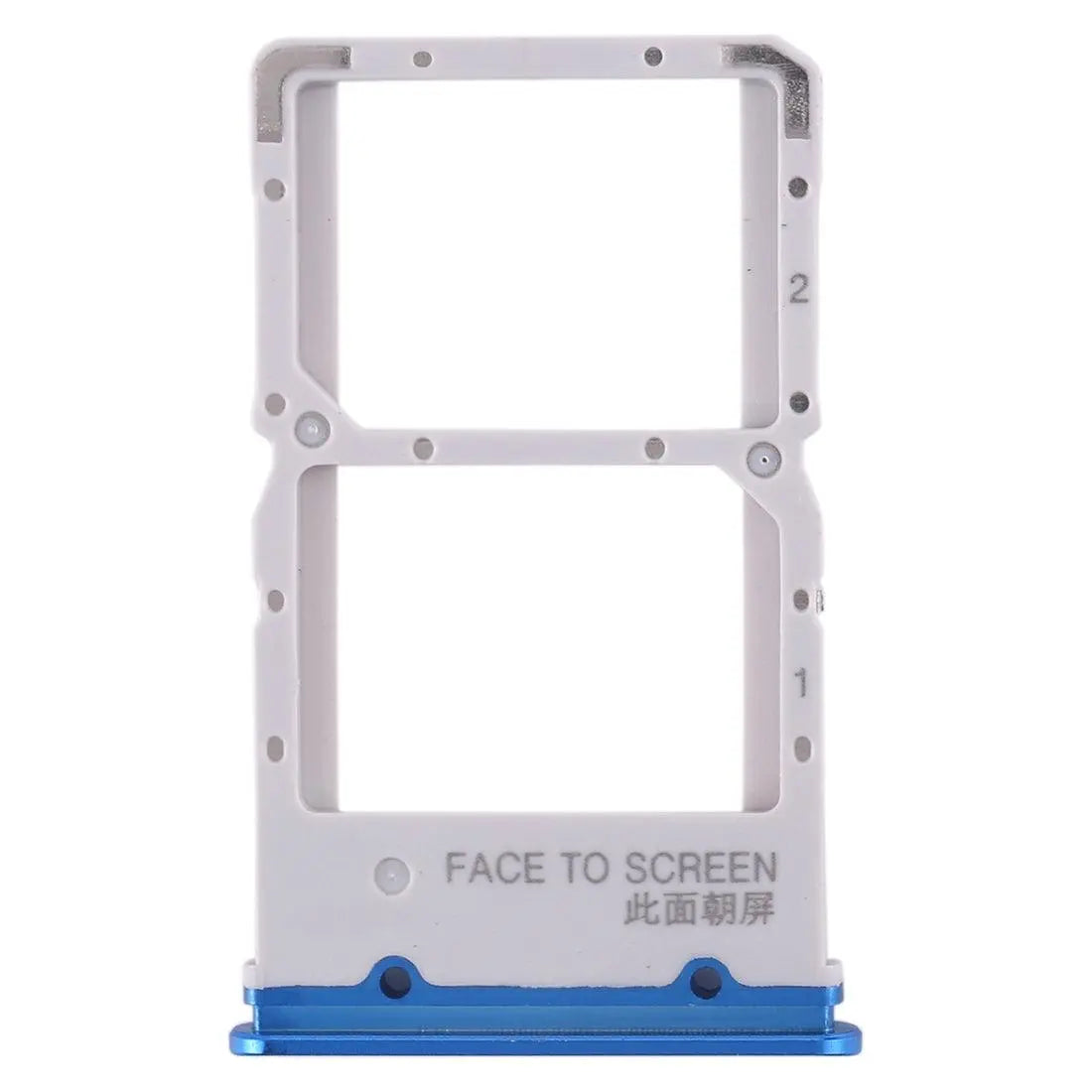 Mozomart Sim Tray Slot Holder for Xiaomi Redmi K20 : Blue - Zeespares.in