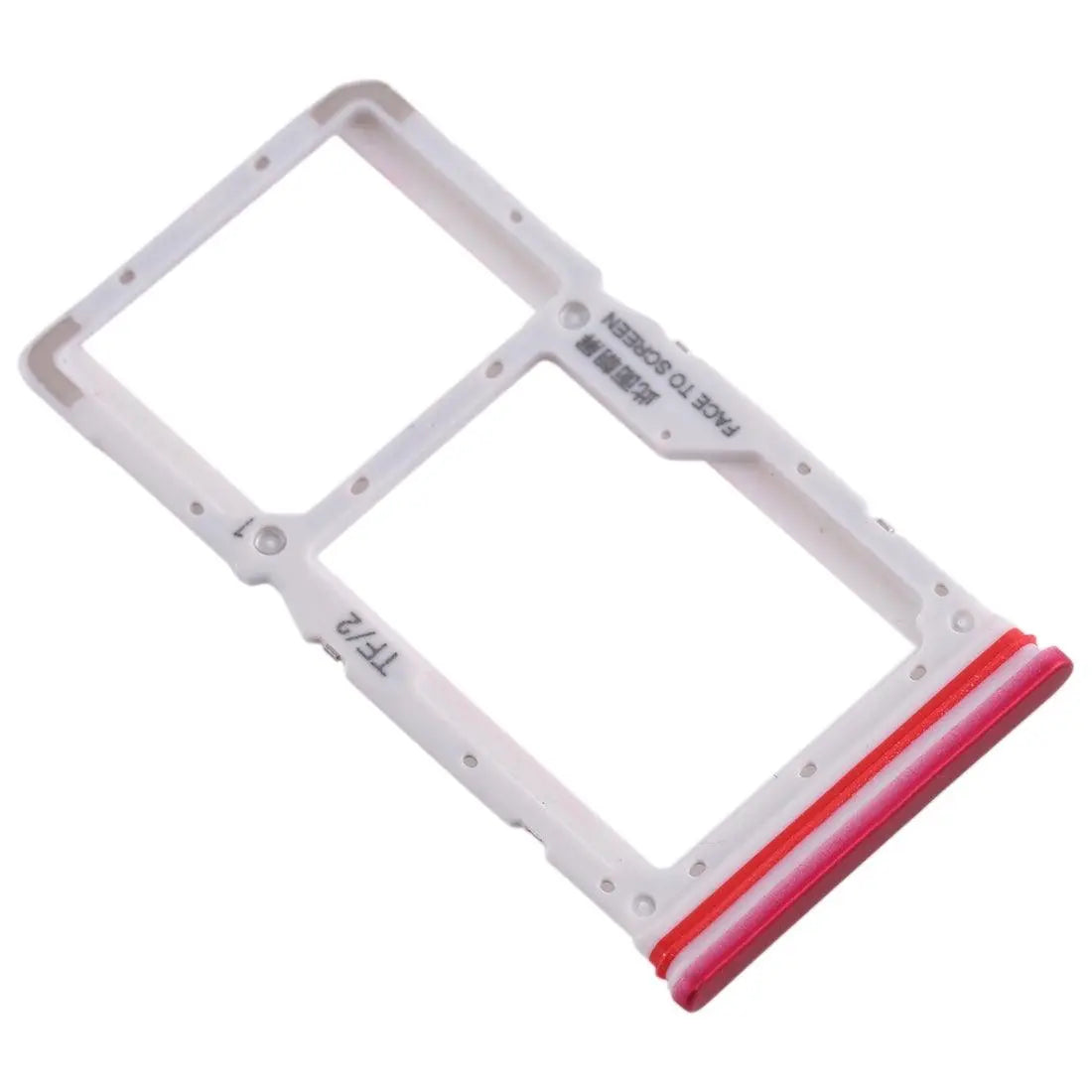 Mozomart Sim Tray Slot Holder for Xiaomi Redmi k30 4G : Red - Zeespares.in