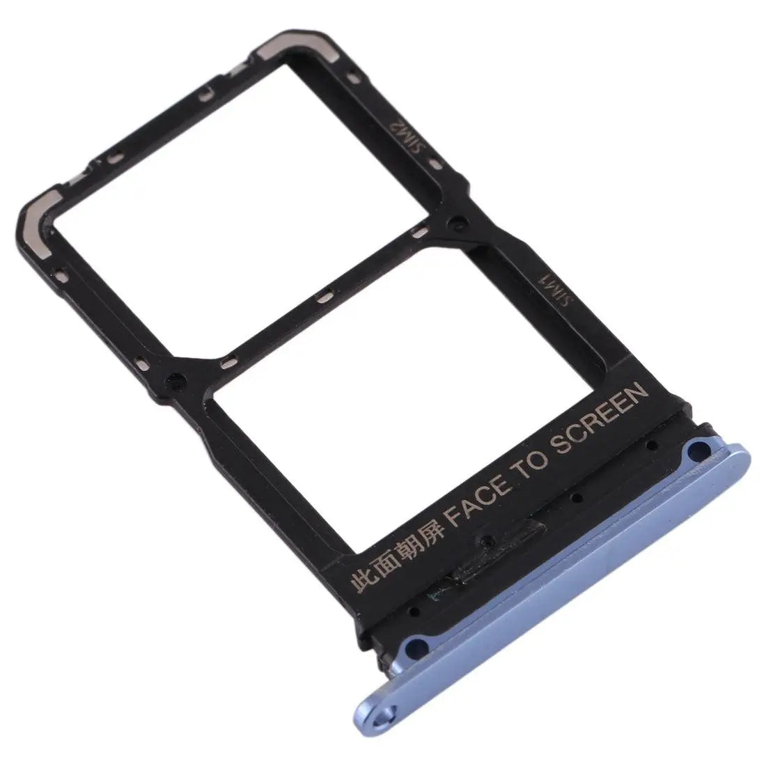 Mozomart Sim Tray Slot Holder for Xiaomi Redmi Mi 10 : Dark blue - Zeespares.in