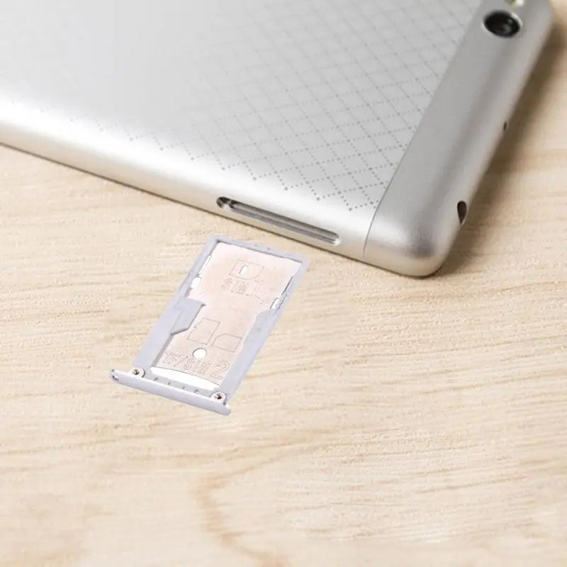 Mozomart Sim Tray Slot Holder for Xiaomi Redmi Mi 3S : Silver - Zeespares.in
