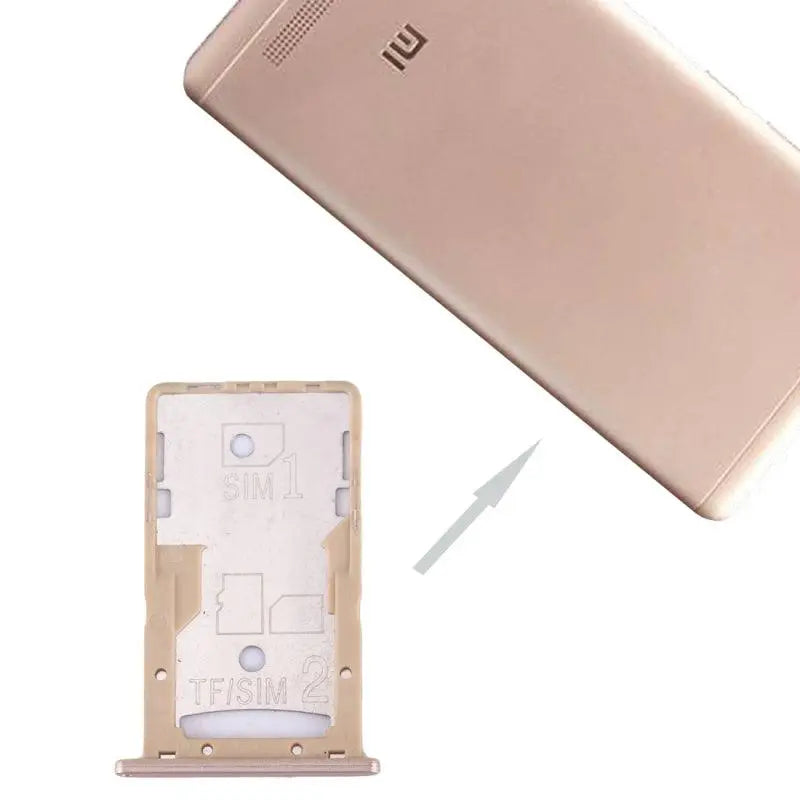 Mozomart Sim Tray Slot Holder for Xiaomi Redmi Mi 4A : Gold - Zeespares.in