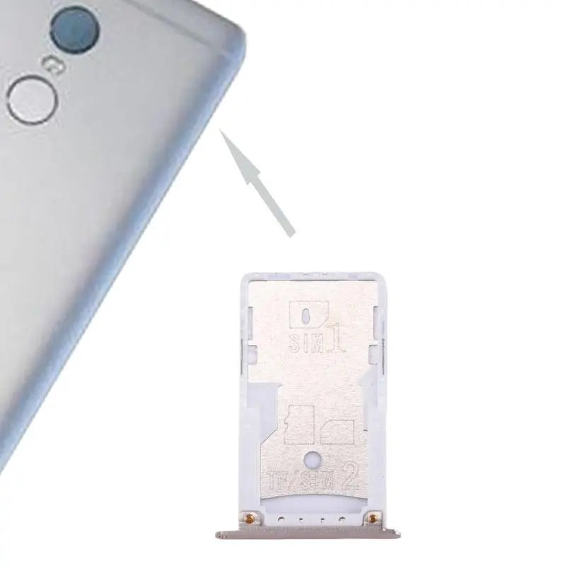 Mozomart Sim Tray Slot Holder for Xiaomi Redmi Note 4 : Gold - Zeespares.in