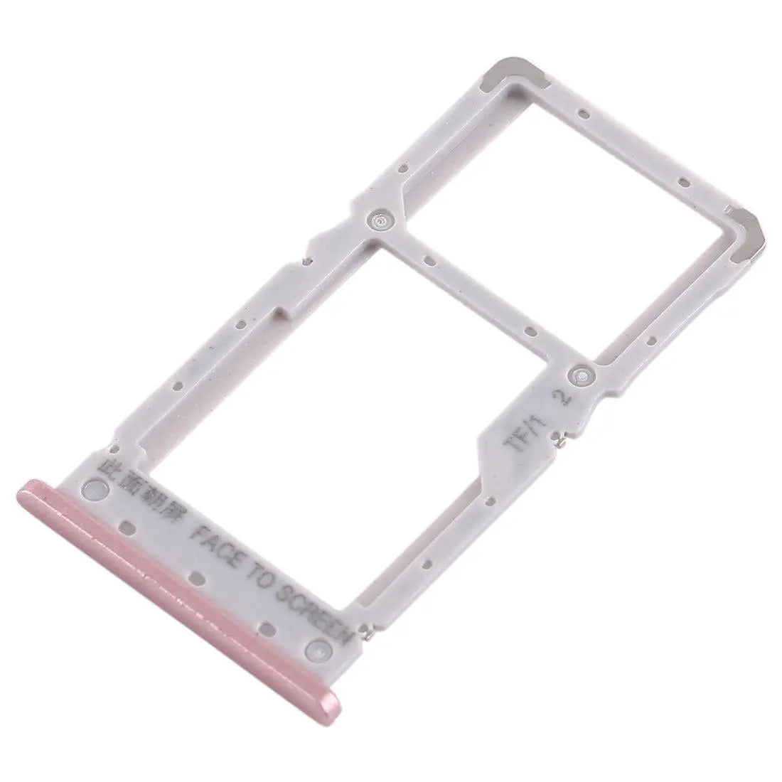 Mozomart Sim Tray Slot Holder for Xiaomi Redmi Note 6 Pro : Rose Gold - Zeespares.in