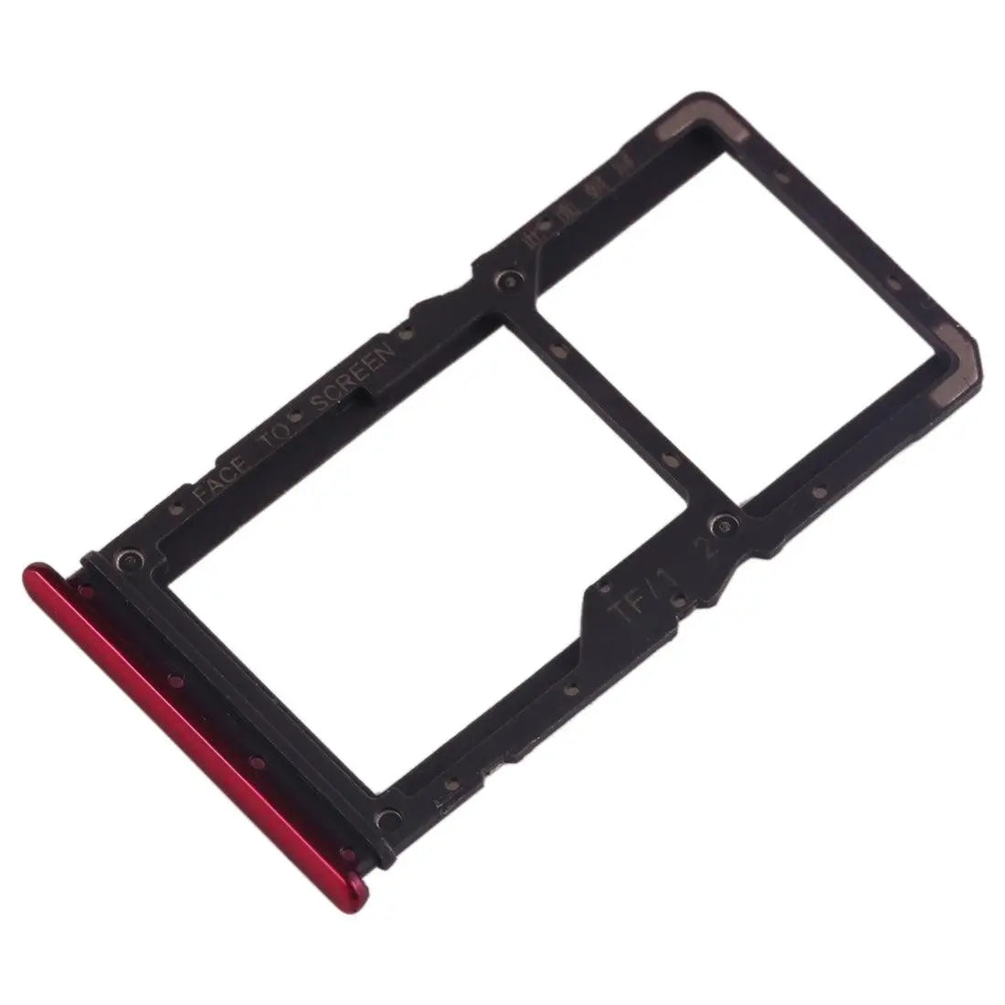 Mozomart Sim Tray Slot Holder for Xiaomi Redmi Note 7 pro : Red - Zeespares.in