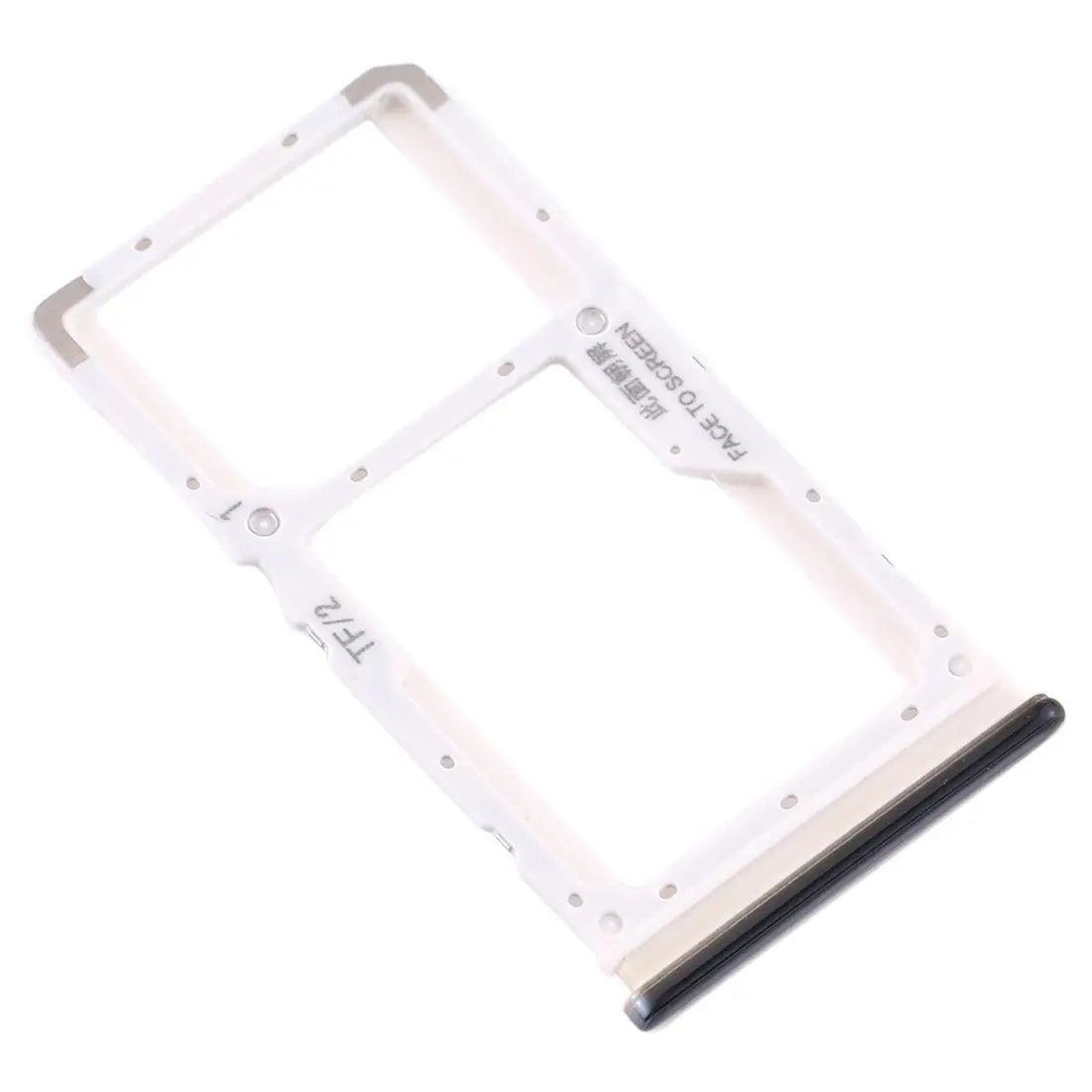 Mozomart Sim Tray Slot Holder for Xiaomi Redmi note 8 pro : Black - Zeespares.in