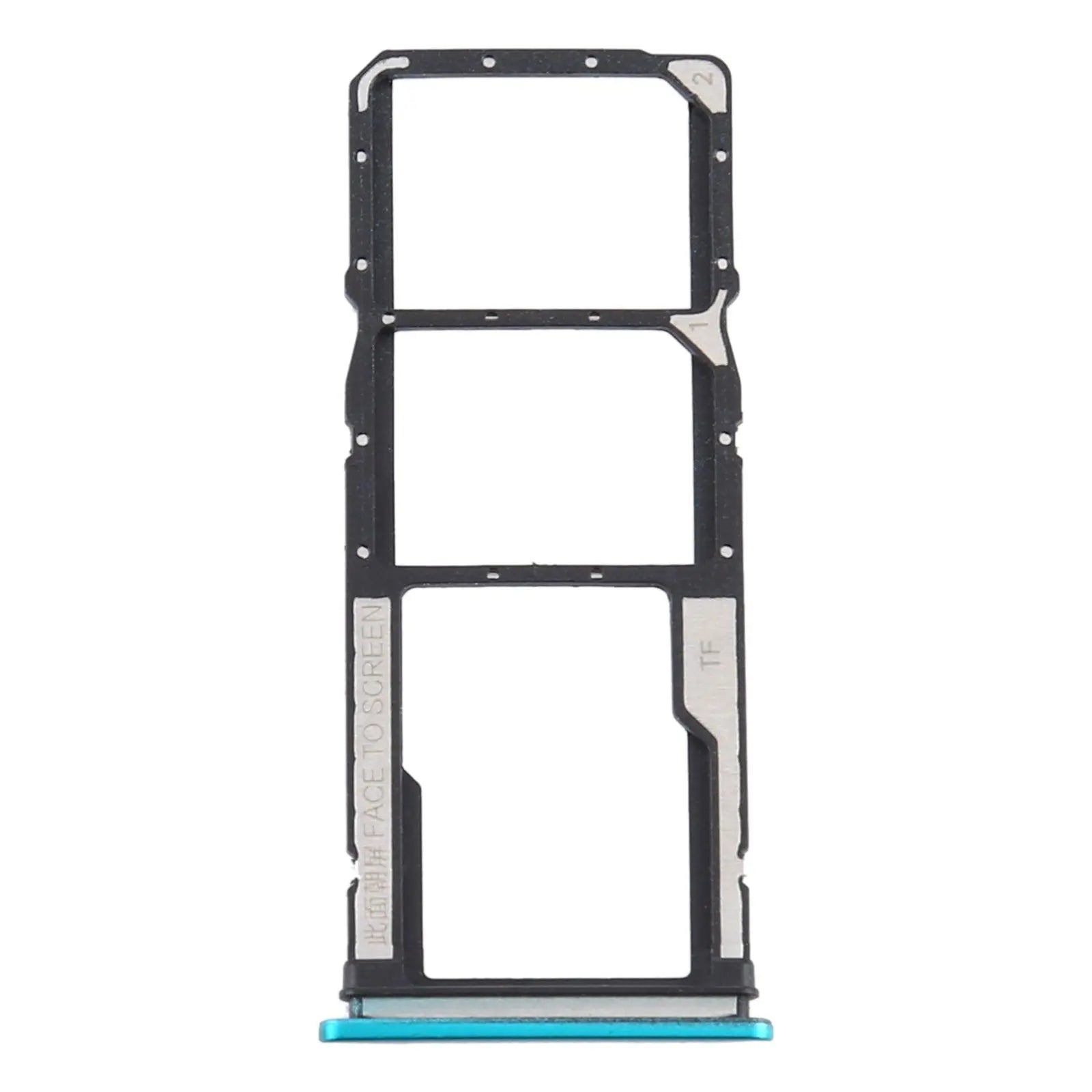 Mozomart Sim Tray Slot Holder for Xiaomi Redmi Note 9 : Green - Zeespares.in