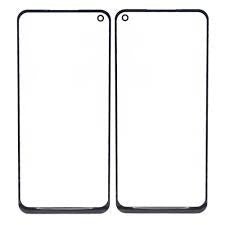Mozomart Touch Screen Front Glass for Realme 6i India Black - Zeespares.in