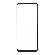 Mozomart Touch Screen Front Glass for Realme 7 Black - Zeespares.in
