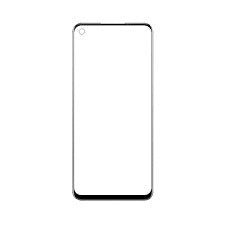 Mozomart Touch Screen Front Glass for Realme 7i Black - Zeespares.in