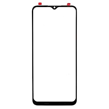 Mozomart Touch Screen Front Glass for Realme C3 Black - Zeespares.in