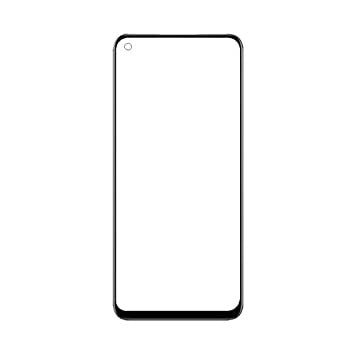 Mozomart Touch Screen Front Glass for Realme Narzo 20 Pro Black - Zeespares.in