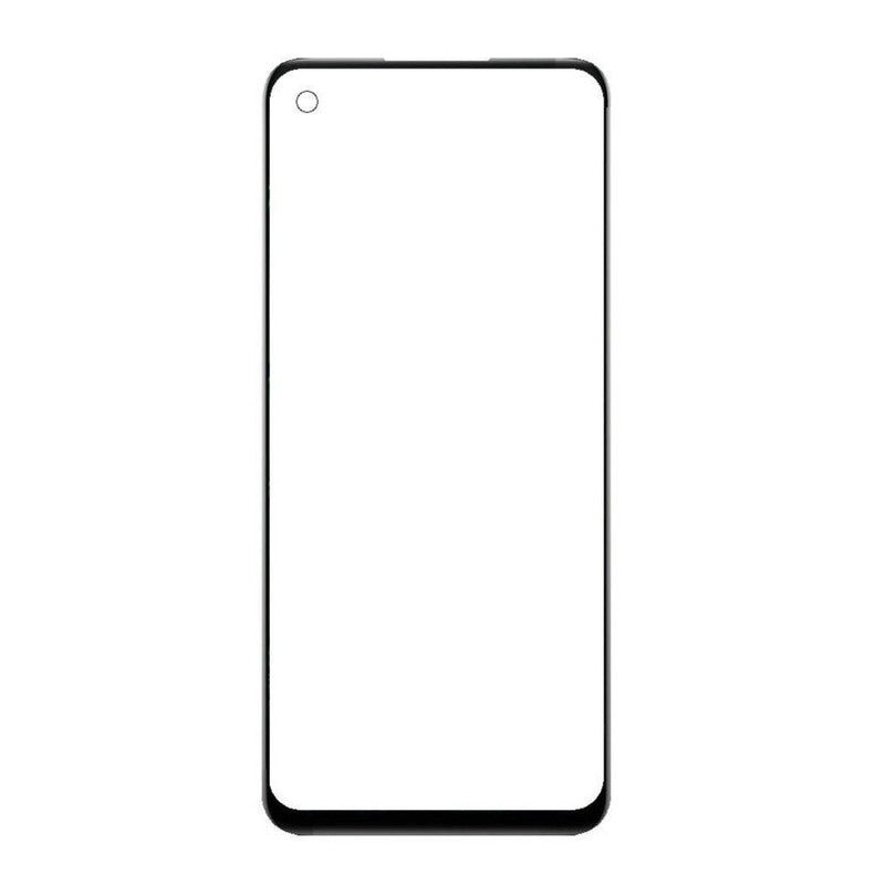 Mozomart Touch Screen Front Glass for Realme Narzo 30 5G Black - Zeespares.in