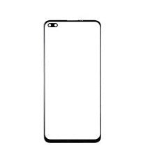 Mozomart Touch Screen Front Glass for Realme X3 SuperZoom Black - Zeespares.in