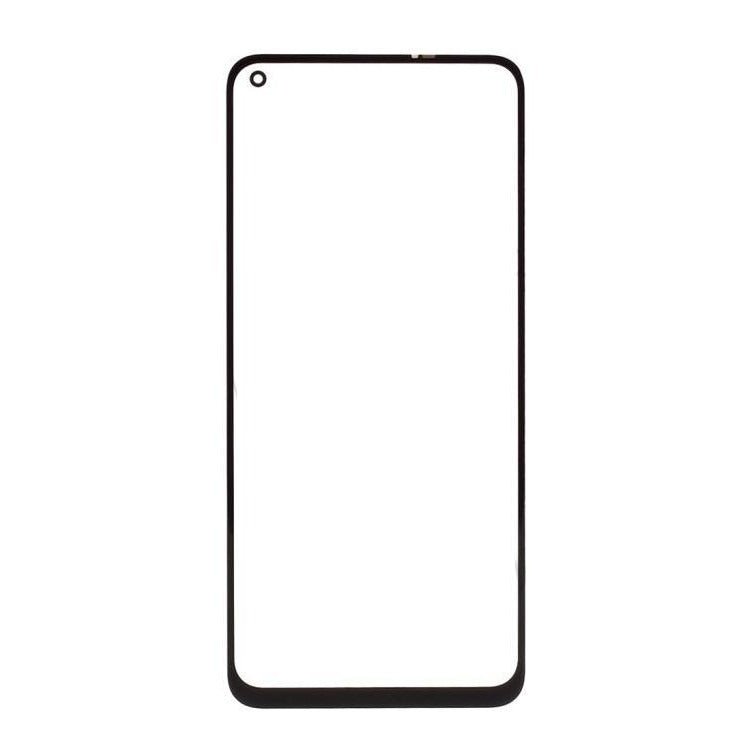 Mozomart Touch Screen Front Glass for Realme X7 Black - Zeespares.in