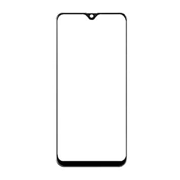Mozomart Touch Screen Front Glass for Samsung Galaxy A20 Black - Zeespares.in