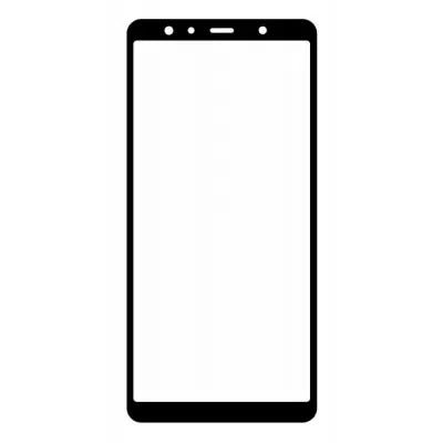 Mozomart Touch Screen Front Glass for Samsung Galaxy A7 2018 Black - Zeespares.in