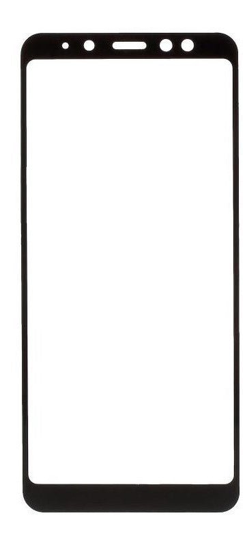 Mozomart Touch Screen Front Glass for Samsung Galaxy A8 Plus Black - Zeespares.in