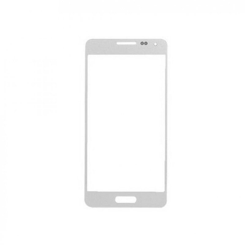 Mozomart Touch Screen Front Glass for Samsung Galaxy Alpha White - Zeespares.in