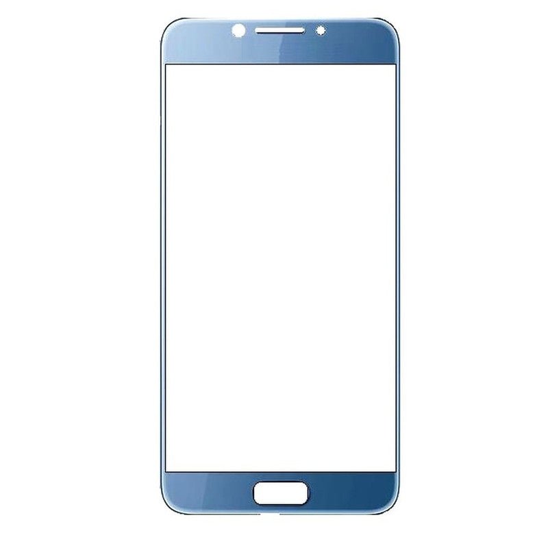 Mozomart Touch Screen Front Glass for Samsung Galaxy C5 Pro Blue - Zeespares.in