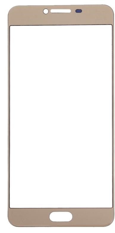 Mozomart Touch Screen Front Glass for Samsung Galaxy C7 Gold - Zeespares.in