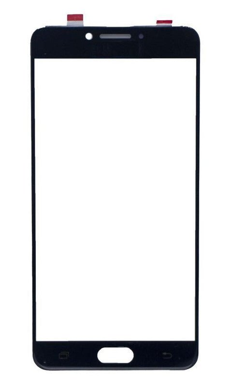 Mozomart Touch Screen Front Glass for Samsung Galaxy C7 Pro Black - Zeespares.in