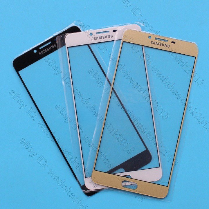 Mozomart Touch Screen Front Glass for Samsung Galaxy C9 Pro Gold - Zeespares.in