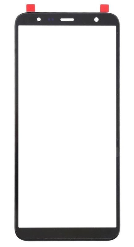 Mozomart Touch Screen Front Glass for Samsung Galaxy J6 Plus Black - Zeespares.in