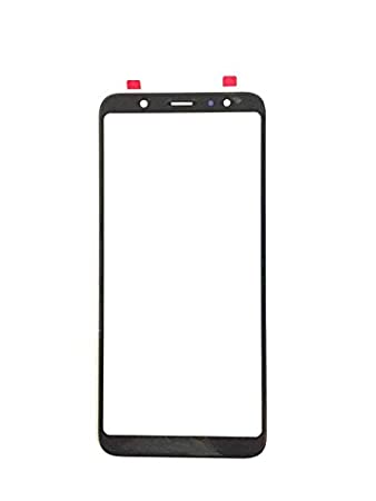 Mozomart Touch Screen Front Glass for Samsung Galaxy J8 Plus Black - Zeespares.in