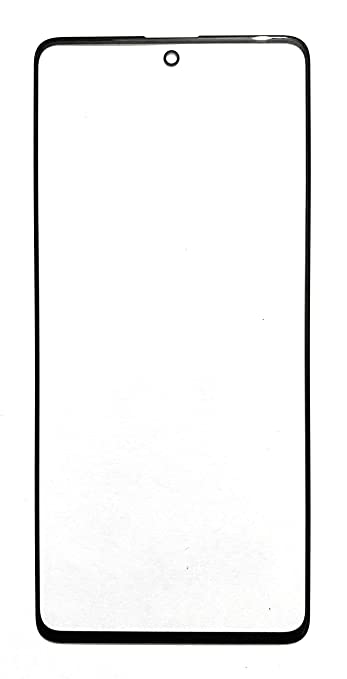 Mozomart Touch Screen Front Glass for Samsung Galaxy M51 Black - Zeespares.in