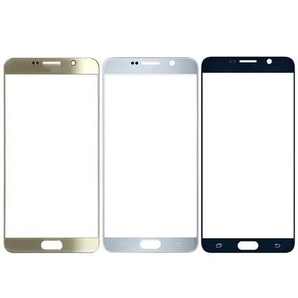 Mozomart Touch Screen Front Glass for Samsung Galaxy Note 5 Black - Zeespares.in